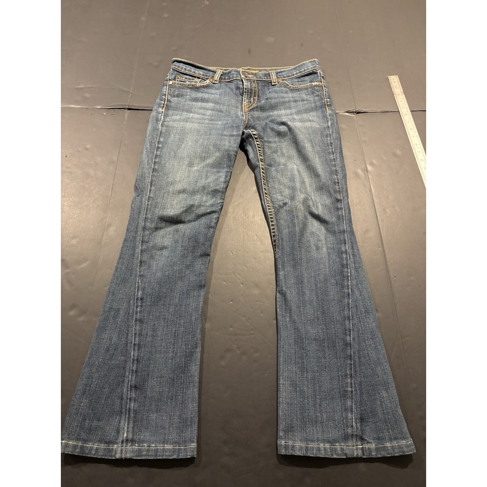 David Kahn Flap Pocket Flare Leg Denim Jeans - 34Wx29L